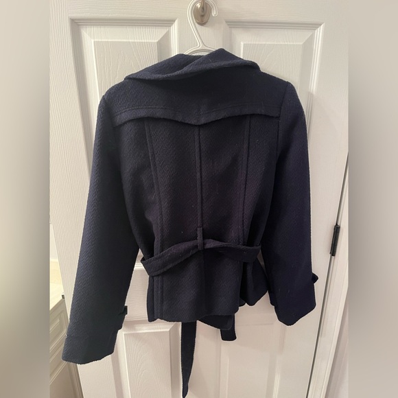 Forever 21 navy blue pea coat - Picture 2 of 3